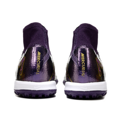 Botas de fútbol Nike Zoom Mercurial Superfly 10 Elite Mbappé Purple Turf TF para niños