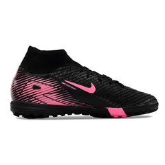 Scarpa da calcio per bambini Nike Zoom Mercurial Superfly 10 Elite Turf TF nera e rosa