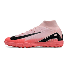 Scarpa da calcio Nike Zoom Mercurial Superfly 10 Elite per bambini, rosa, in erba sintetica