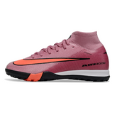 Scarpa da calcio Nike Zoom Mercurial Superfly 10 Elite per bambini, rosa chiaro, in erba sintetica