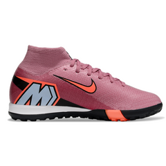 Botas de fútbol Nike Zoom Mercurial Superfly 10 Elite para niños, color rosa claro, color césped TF