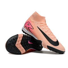 Scarpa da calcio Nike Zoom Mercurial Superfly 10 Elite per bambini, rosa chiaro, in erba sintetica