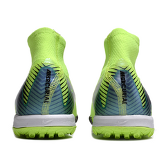 Botas de fútbol Nike Zoom Mercurial Superfly 10 Elite para niños, color verde claro, color césped TF