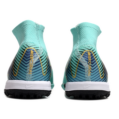 Scarpa da calcio per bambini Nike Zoom Mercurial Superfly 10 Elite Light Blue Turf TF