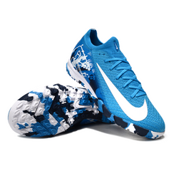Scarpa da calcio Nike Zoom Mercurial Vapor 16 Elite per bambini blu e bianco Turf TF