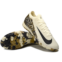 Botas de fútbol Nike Zoom Mercurial Vapor 16 Elite Turf TF para niños en beige