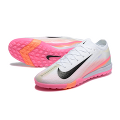 Botas de fútbol Nike Zoom Mercurial Vapor 16 Elite blancas Sam Kerr Pack Turf TF para niños