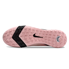 Scarpa da calcio Nike Zoom Mercurial Vapor 16 Elite per bambini, rosa e nera, per terreni duri