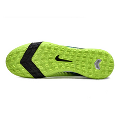 Botas de fútbol Nike Zoom Mercurial Vapor 16 Elite para niños, color verde claro, color césped artificial TF