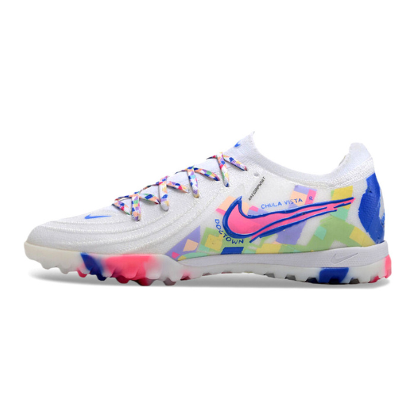 Chuteira Infantil Society Nike Phantom GX2 Elite TF SolCal Pack - VENI Futebol
