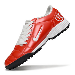 Nike Total 90 III Kids Turf TF Football Boot White and Red
