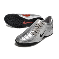 Scarpa da calcio Nike Total 90 III Turf TF per bambini, argento