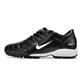 Nike Total 90 III Kids Turf TF Football Boot Black and Silver