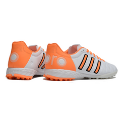Scarpa da calcio Adidas Adipure 11Pro Turf TF bianca e arancione