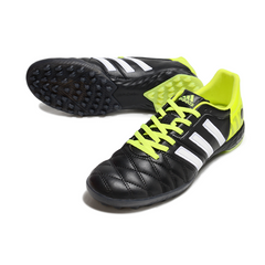 Bota de fútbol Adidas Adipure 11Pro Turf TF negra y verde