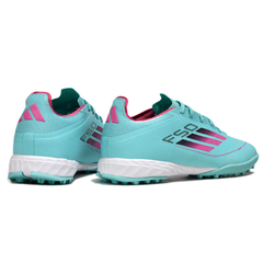 Bota de fútbol Adidas F50 Elite Light Blue Turf TF