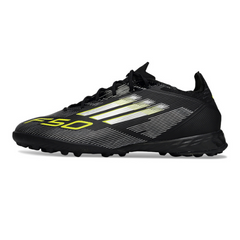 Botas de fútbol Adidas F50 Elite Turf TF, color negro
