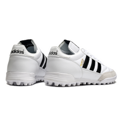 Adidas Mundial Team White and Black Turf TF Football Boot