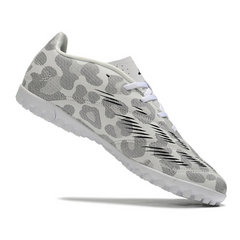 Chuteira Society Adidas Predator 30 Club TF Branca e Dourada - VENI Futebol