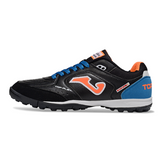 Scarpa da calcio Joma Top Flex Turf TF nera, blu e arancione