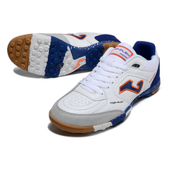 Scarpa da calcio Joma Top Flex Turf TF bianca, blu e arancione