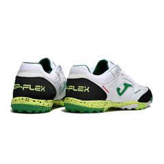 Scarpa da calcio Joma Top Flex Turf TF bianca, nera e verde