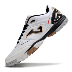 Scarpa da calcio Joma Top Flex Turf TF bianca e nera