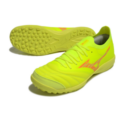 Scarpa da calcio Mizuno Neo Sala Turf TF verde e rossa