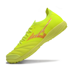 Scarpa da calcio Mizuno Neo Sala Turf TF verde e rossa