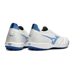 Scarpa da calcio Mizuno Neo Sala Turf TF bianca e blu chiaro