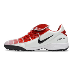Scarpa da calcio Nike Air Zoom Total 90 III Turf TF bianca e rossa
