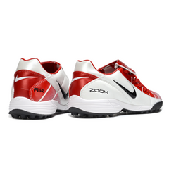 Scarpa da calcio Nike Air Zoom Total 90 III Turf TF bianca e rossa