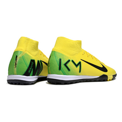 Botas de fútbol Nike Zoom Mercurial Superfly 10 Elite Amarillo Mbappé Pack Turf TF