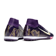 Botas de fútbol Nike Zoom Mercurial Superfly 10 Elite Mbappé Purple Pack Turf TF