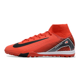 Scarpa da calcio Nike Zoom Mercurial Superfly 10 Elite Turf TF rossa e nera