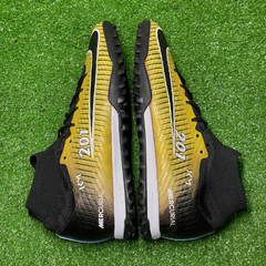 Chuteira Sociedad Nike Zoom Mercurial Superfly 9 Elite TF Mbappé Record Pack Tamanho 43
