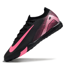 Botas de fútbol Nike Zoom Mercurial Vapor 16 Elite Turf TF negras y rosas