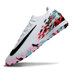 Botas de fútbol Nike Zoom Mercurial Vapor 16 Elite blancas y rojas Turf TF