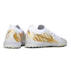 Nike Phantom GX2 Elite White and Gold Turf TF Football Boot