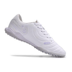 Chuteira Society Nike Tiempo 10 Legend Academy TF Branca - VENI Futebol