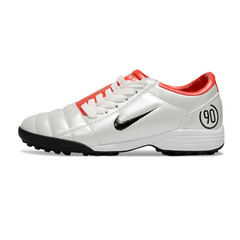 Nike Total 90 III Turf TF White and Red Football Boot