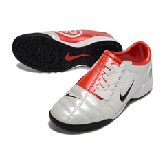 Nike Total 90 III Turf TF White and Red Football Boot