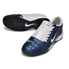 Bota de fútbol Nike Total 90 III Turf TF azul y blanca