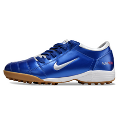 Scarpa da calcio Nike Total 90 III Turf TF blu e bianca
