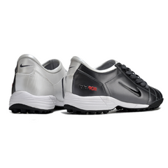 Bota de fútbol Nike Total 90 III Turf TF negra y gris