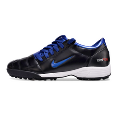 Botas de fútbol Nike Total 90 III Turf TF negras y azules