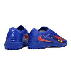 Scarpa da calcio Nike Phantom 6 Elite DF blu rosso e giallo Turf TF
