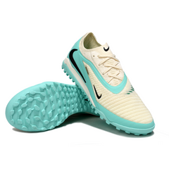 Scarpa da calcio Nike Phantom 6 Elite Turf TF bianca e blu chiaro