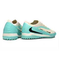 Scarpa da calcio Nike Phantom 6 Elite Turf TF bianca e blu chiaro