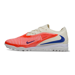 Scarpa da calcio Nike Phantom 6 Elite Turf TF bianca e arancione
